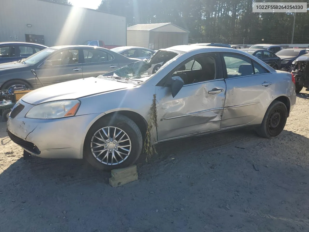 2006 Pontiac G6 Se VIN: 1G2ZF55B264254330 Lot: 75225174