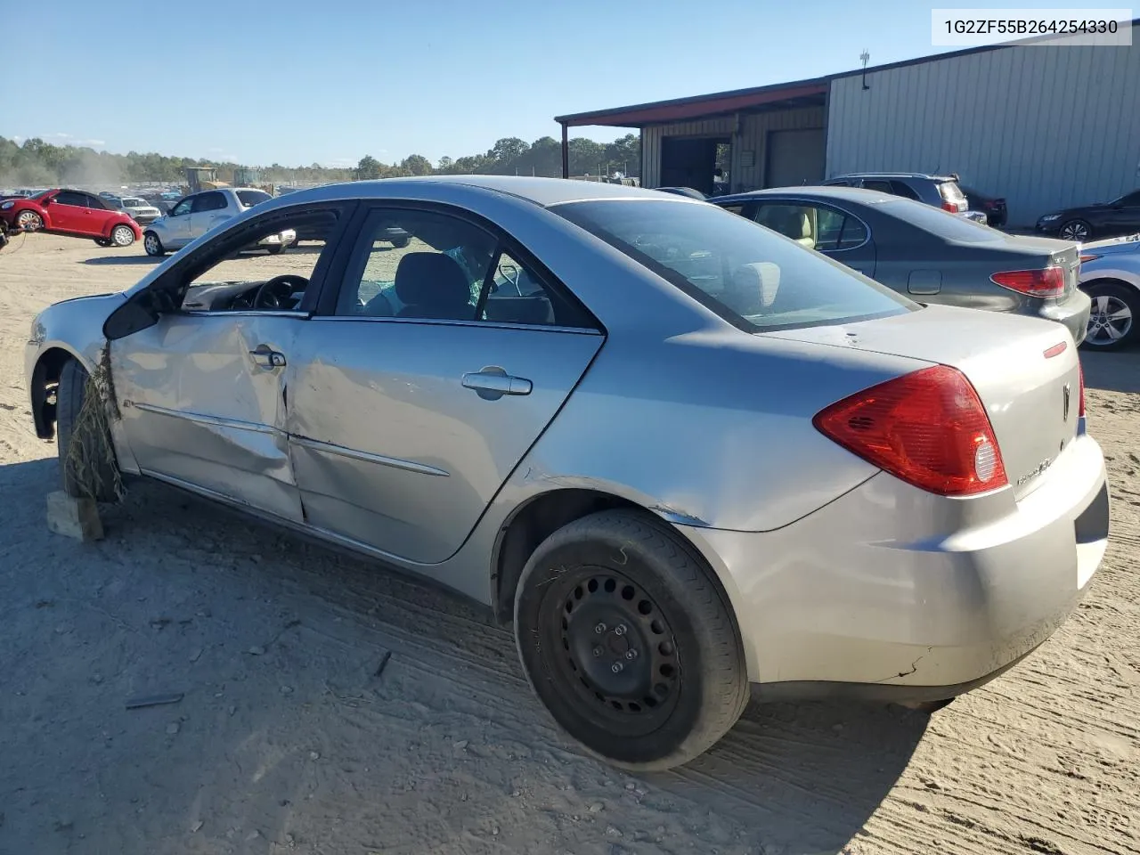 2006 Pontiac G6 Se VIN: 1G2ZF55B264254330 Lot: 75225174