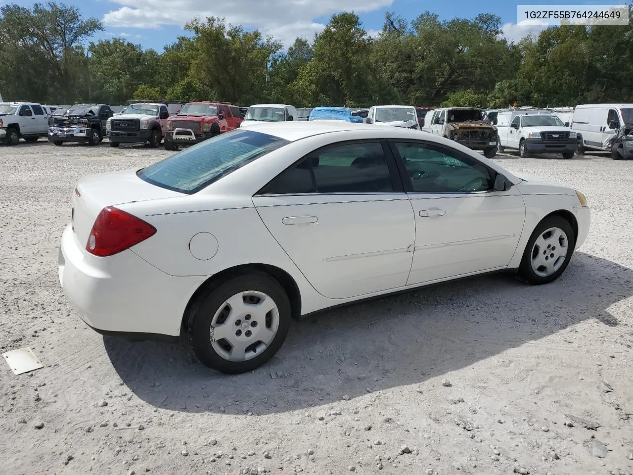 2006 Pontiac G6 Se VIN: 1G2ZF55B764244649 Lot: 76668454