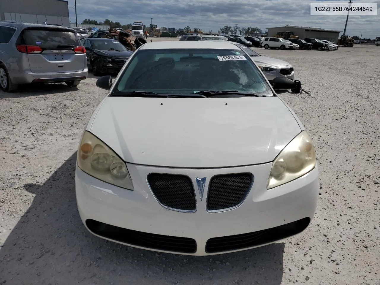 2006 Pontiac G6 Se VIN: 1G2ZF55B764244649 Lot: 76668454