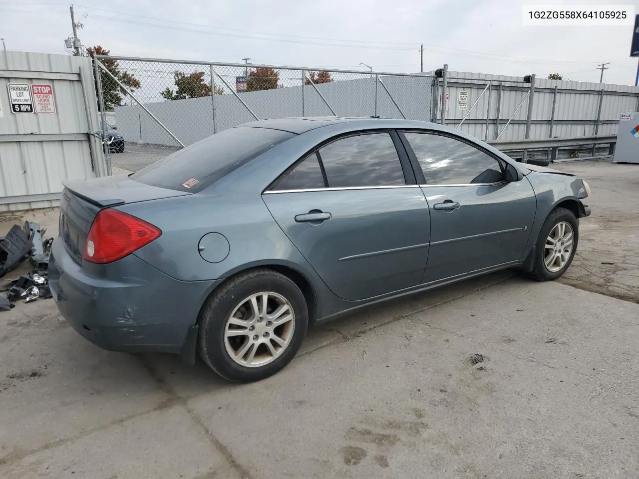 2006 Pontiac G6 Se1 VIN: 1G2ZG558X64105925 Lot: 77215944