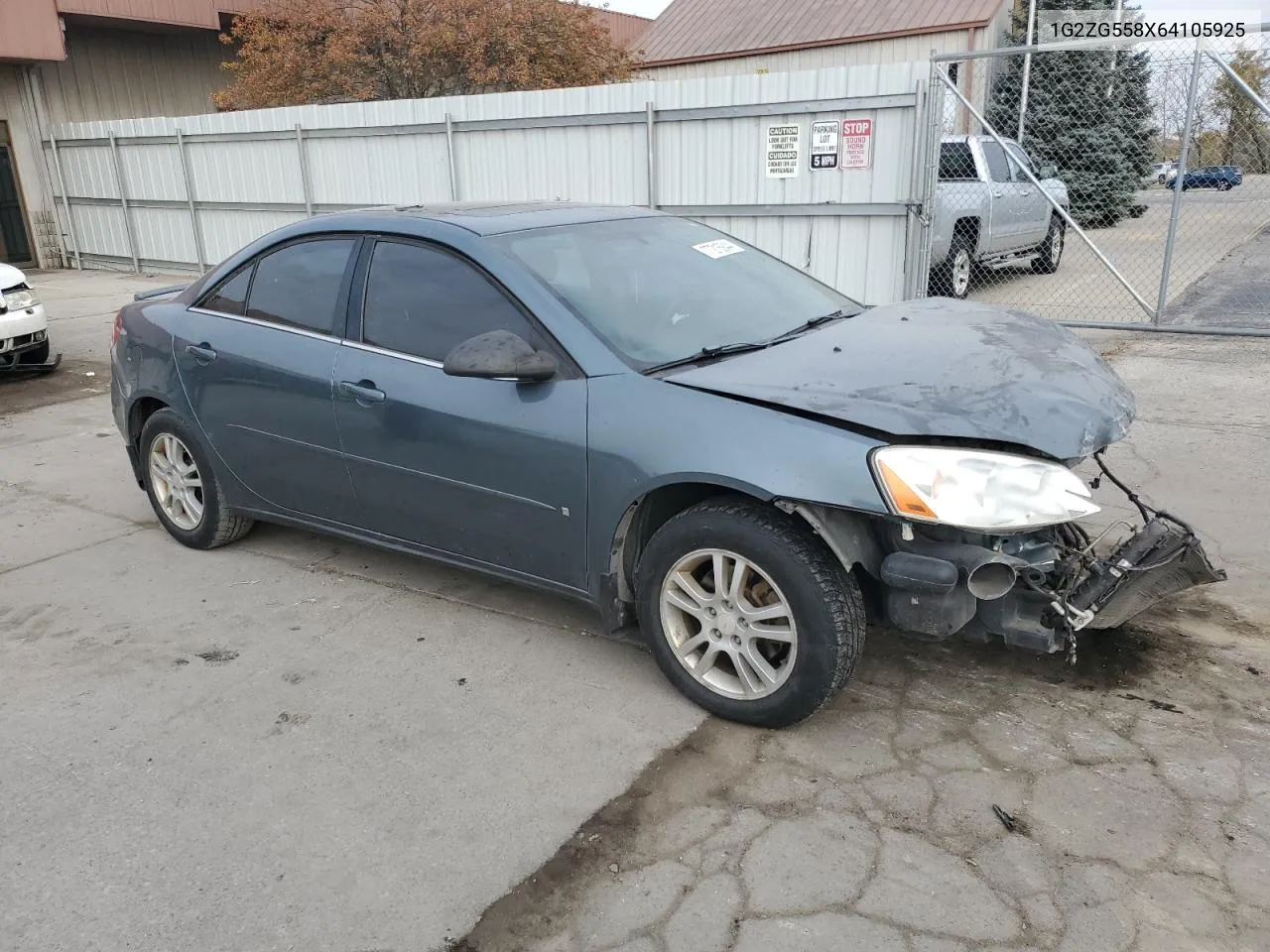 2006 Pontiac G6 Se1 VIN: 1G2ZG558X64105925 Lot: 77215944