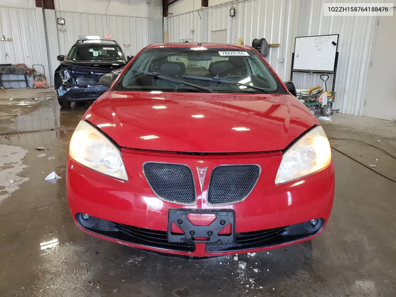 2006 Pontiac G6 Gt VIN: 1G2ZH158764188476 Lot: 78228184