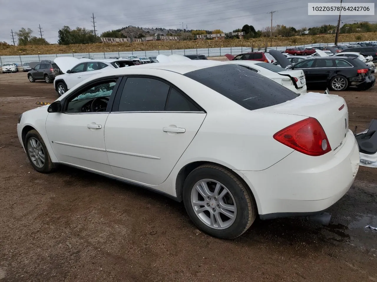 2006 Pontiac G6 Se1 VIN: 1G2ZG578764242706 Lot: 78748934