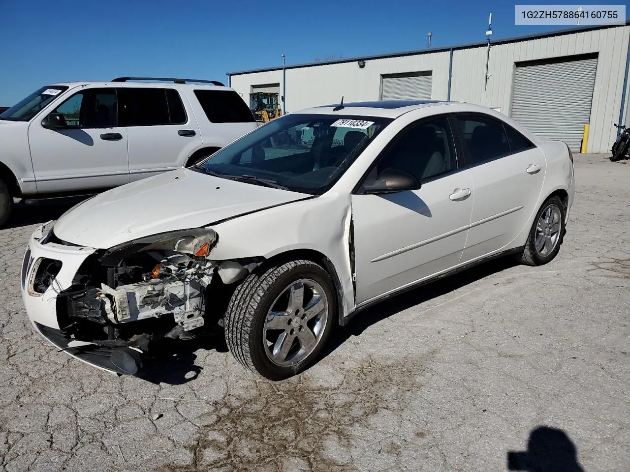 2006 Pontiac G6 Gt VIN: 1G2ZH578864160755 Lot: 79110334