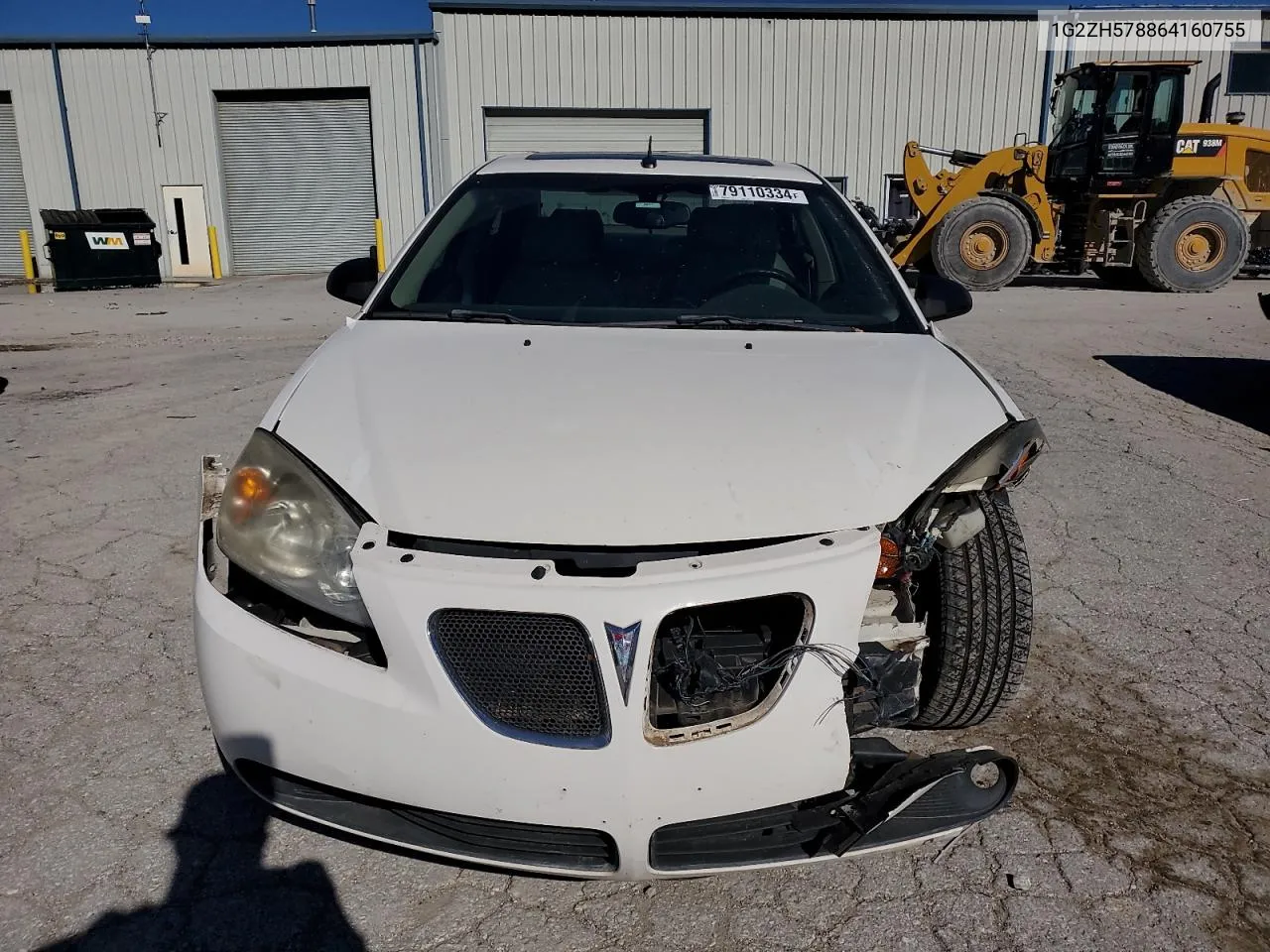 2006 Pontiac G6 Gt VIN: 1G2ZH578864160755 Lot: 79110334