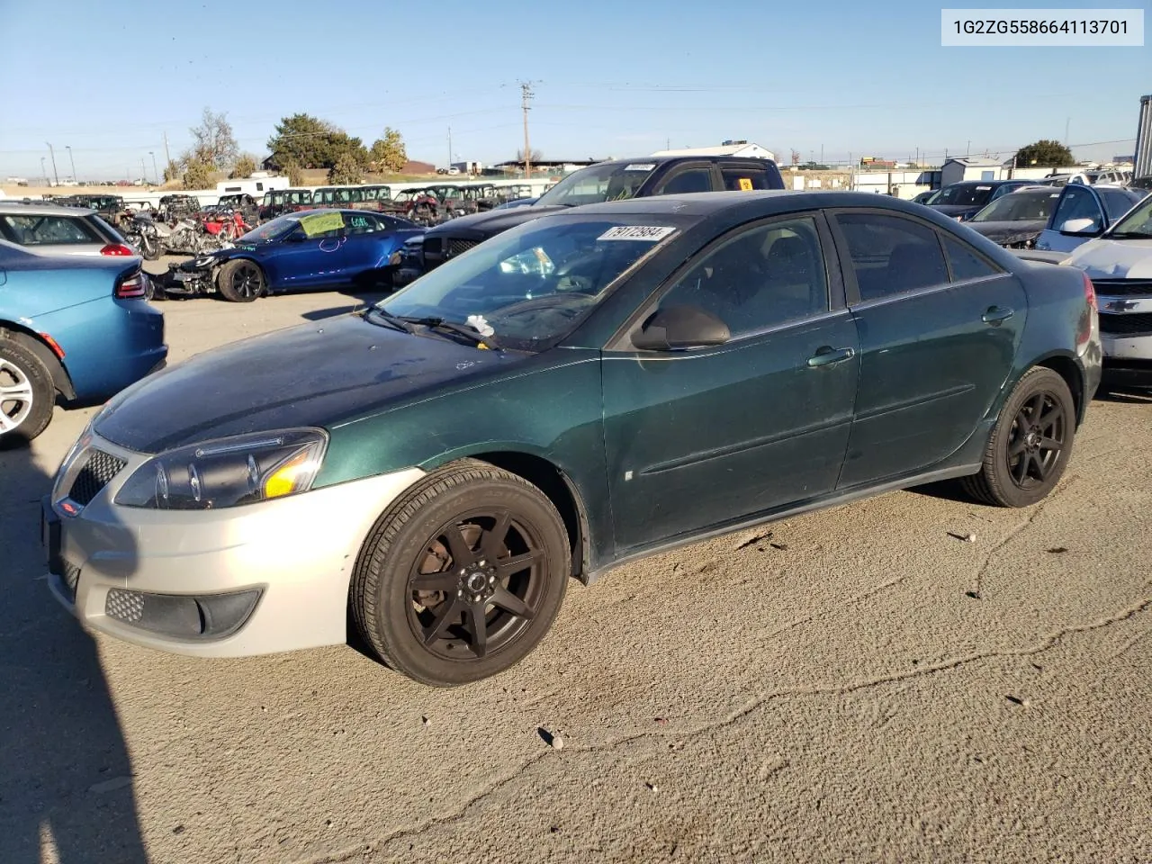 2006 Pontiac G6 Se1 VIN: 1G2ZG558664113701 Lot: 79172984