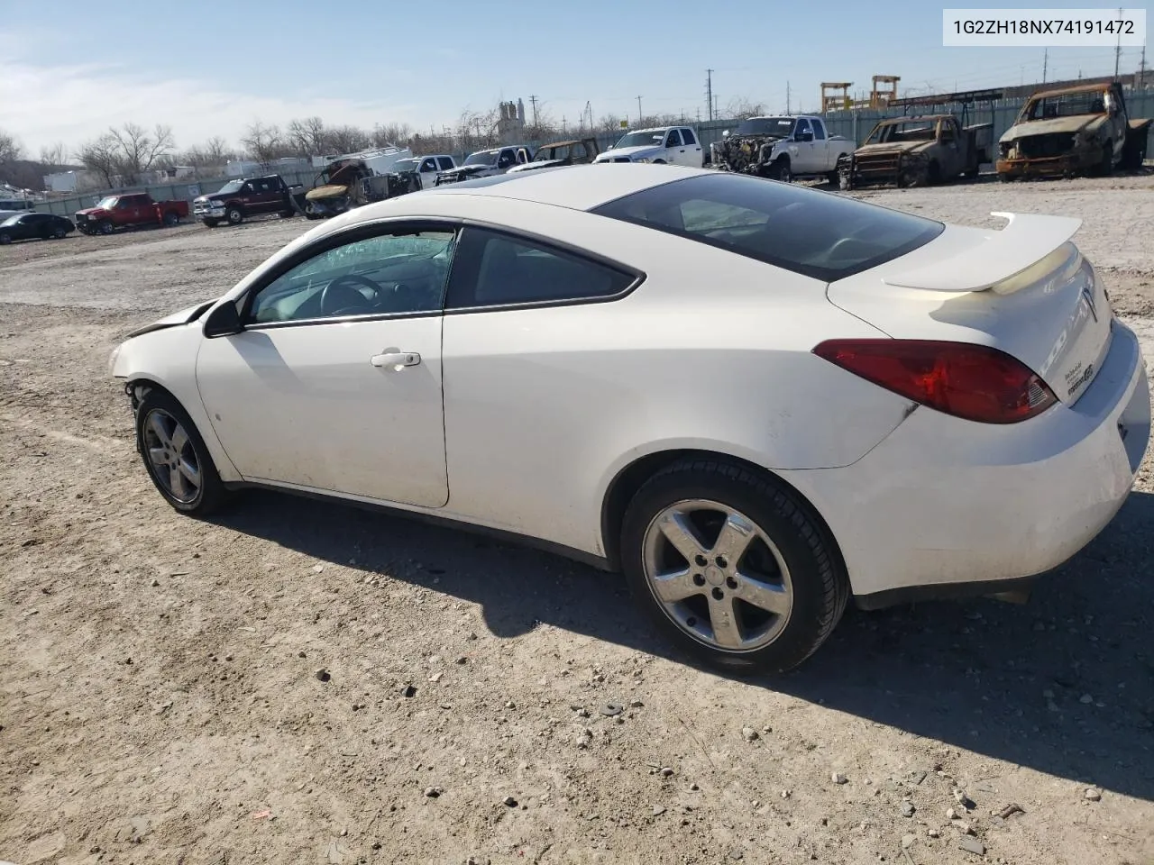 1G2ZH18NX74191472 2007 Pontiac G6 Gt