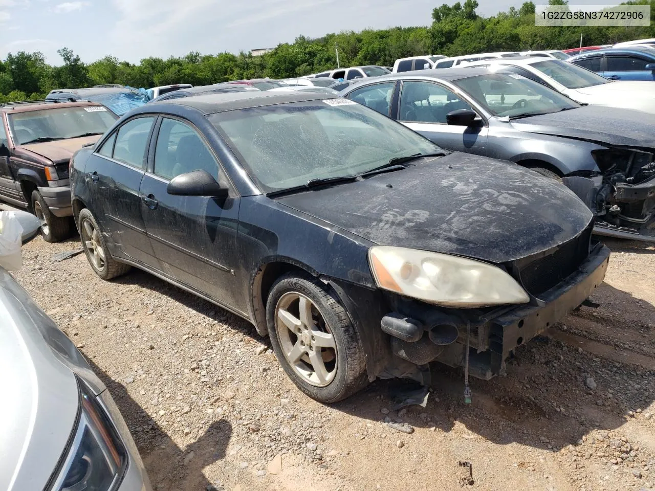 2007 Pontiac G6 Base VIN: 1G2ZG58N374272906 Lot: 51945804