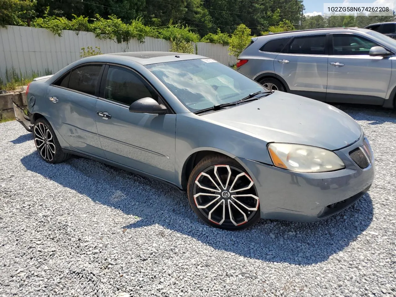 2007 Pontiac G6 Base VIN: 1G2ZG58N674262208 Lot: 59818914