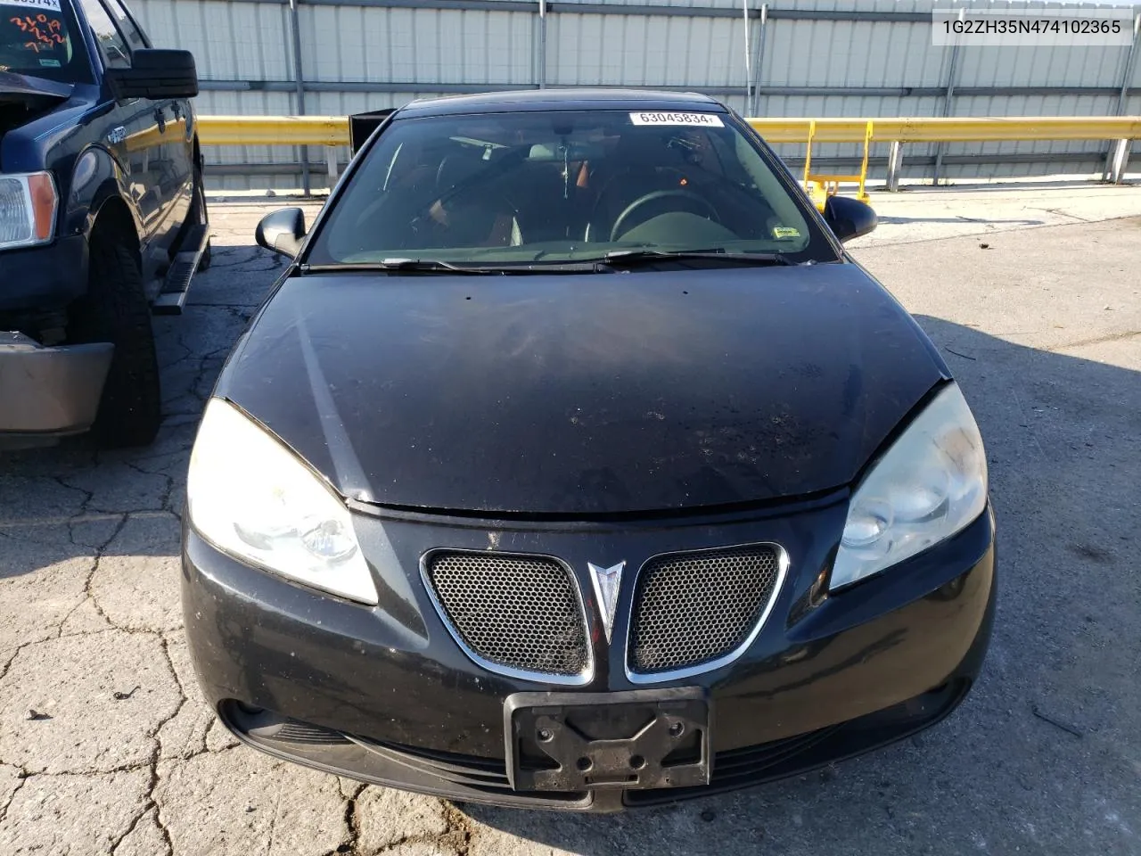 2007 Pontiac G6 Gt VIN: 1G2ZH35N474102365 Lot: 63045834