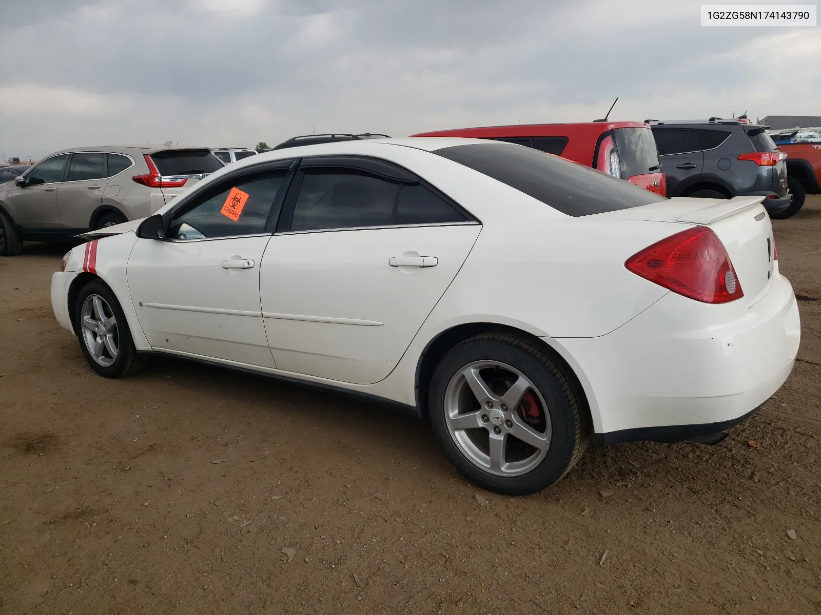 2007 Pontiac G6 Base VIN: 1G2ZG58N174143790 Lot: 63790174