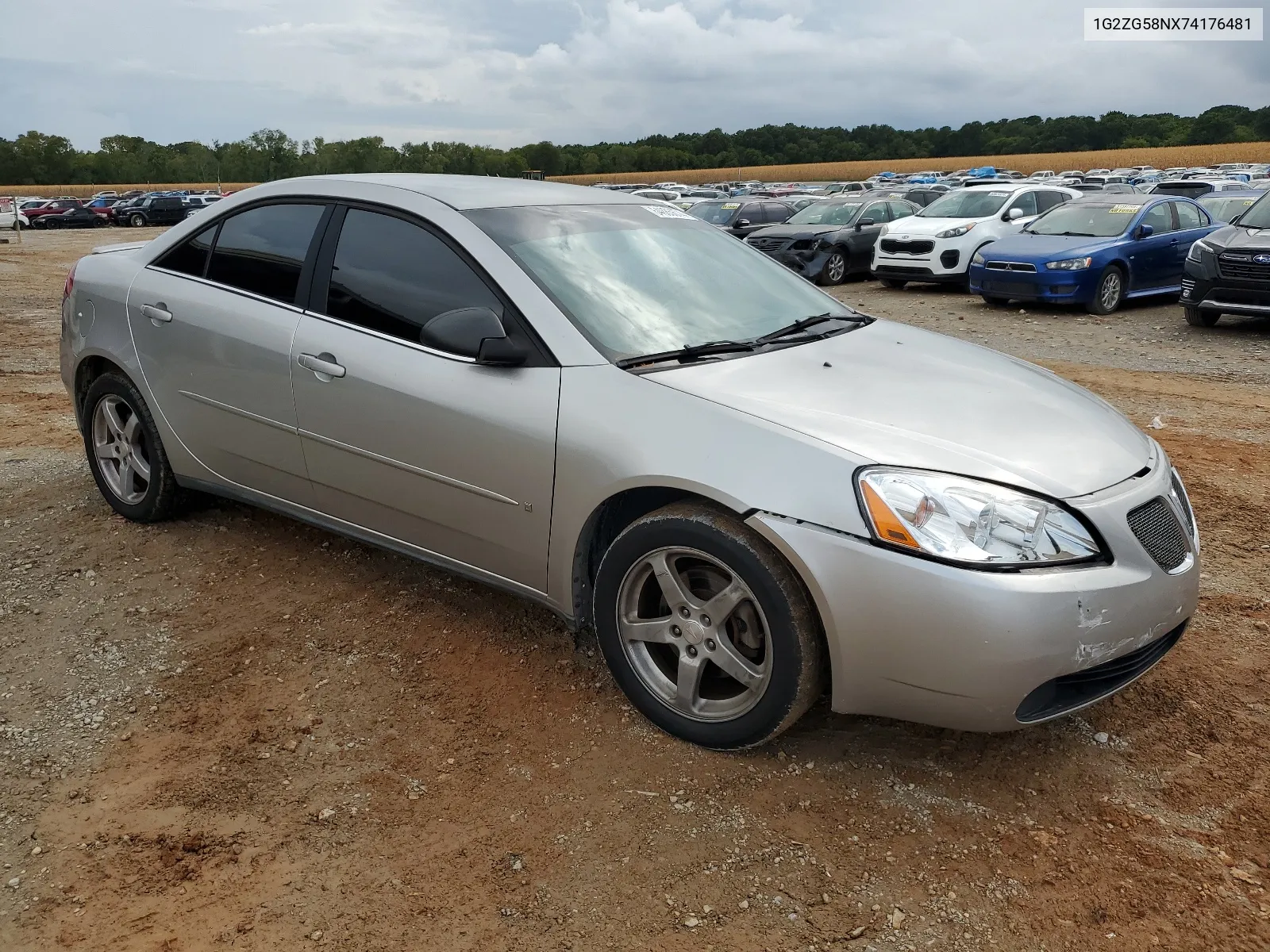 2007 Pontiac G6 Base VIN: 1G2ZG58NX74176481 Lot: 64085674