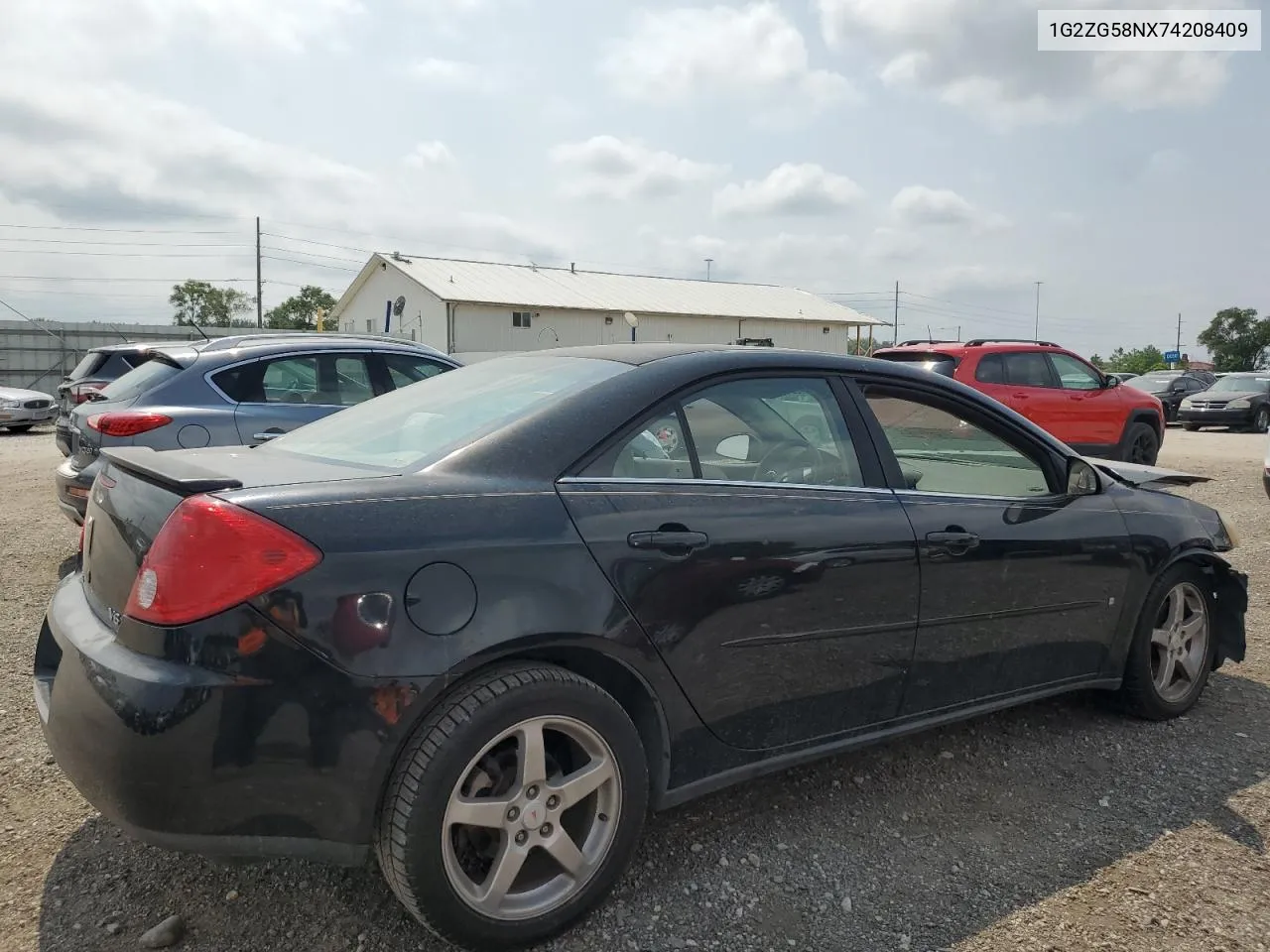 2007 Pontiac G6 Base VIN: 1G2ZG58NX74208409 Lot: 64634084