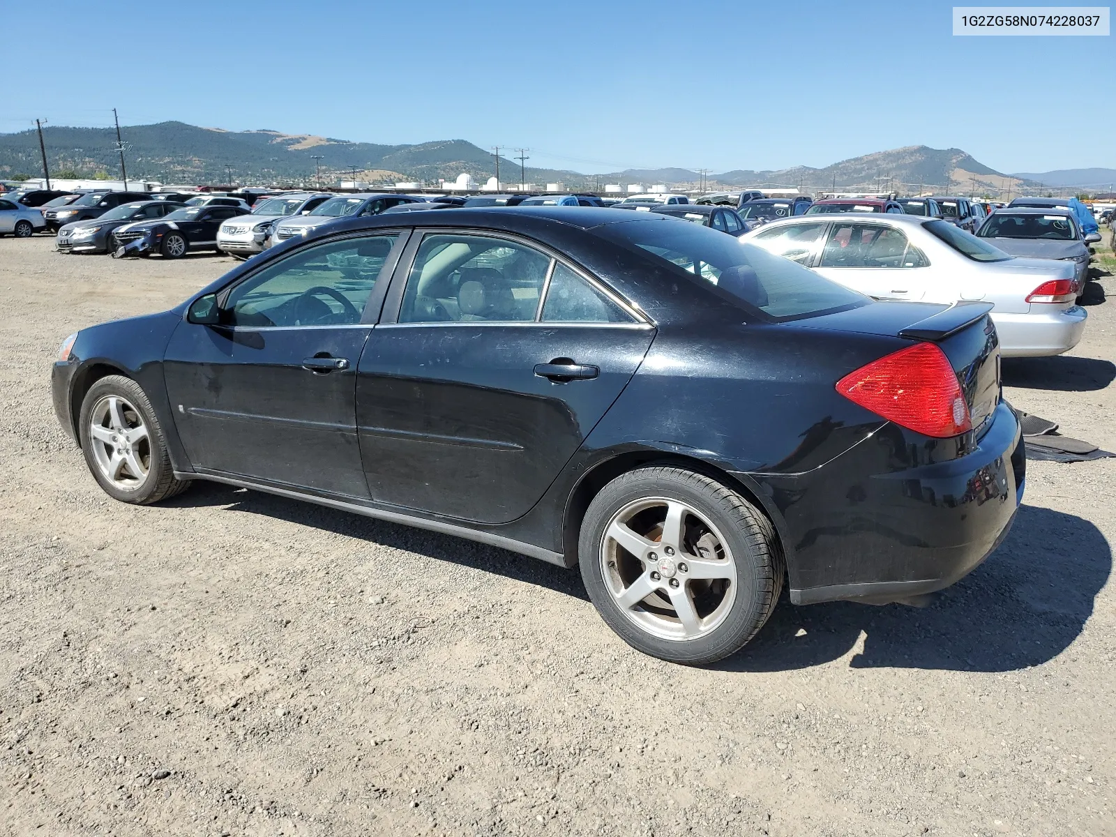 2007 Pontiac G6 Base VIN: 1G2ZG58N074228037 Lot: 65481684