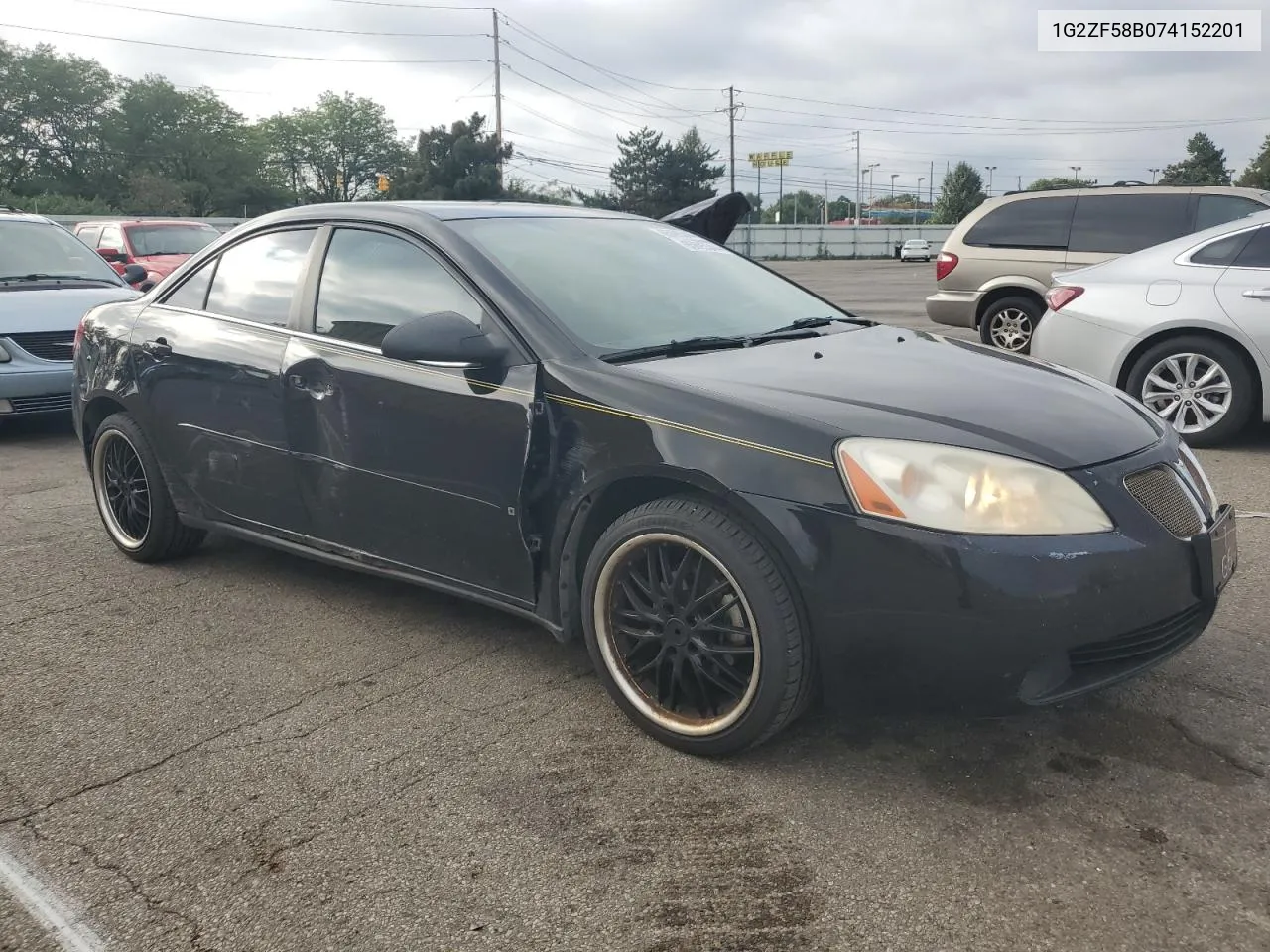 2007 Pontiac G6 Value Leader VIN: 1G2ZF58B074152201 Lot: 65695344