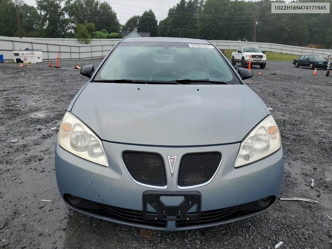 2007 Pontiac G6 Gt VIN: 1G2ZH18N474171945 Lot: 67057424