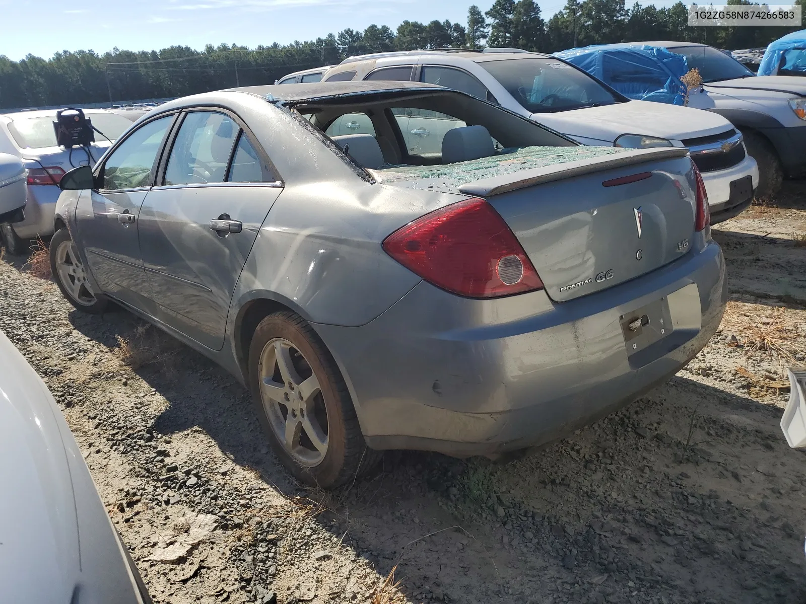 2007 Pontiac G6 Base VIN: 1G2ZG58N874266583 Lot: 67423994