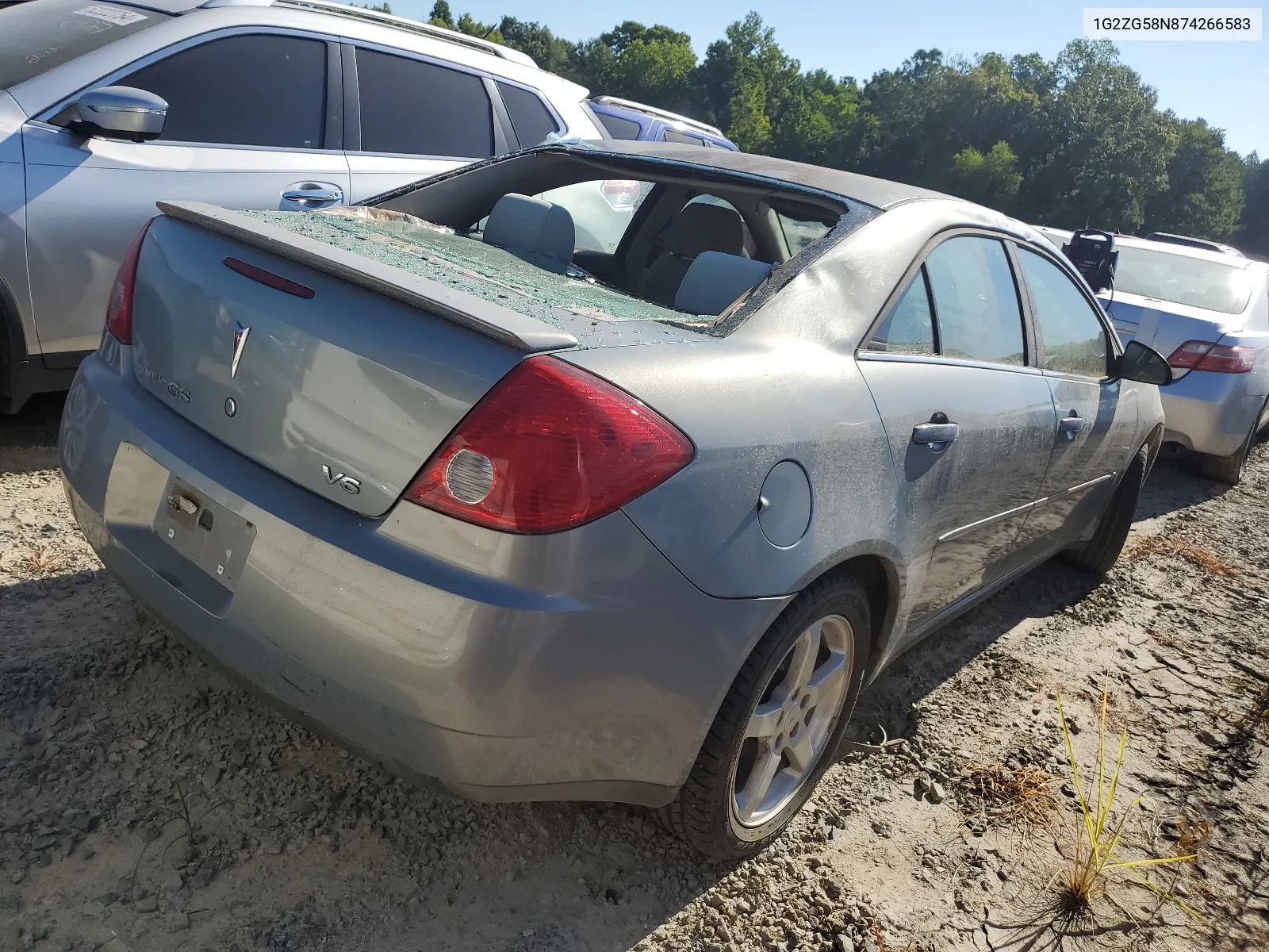 2007 Pontiac G6 Base VIN: 1G2ZG58N874266583 Lot: 67423994