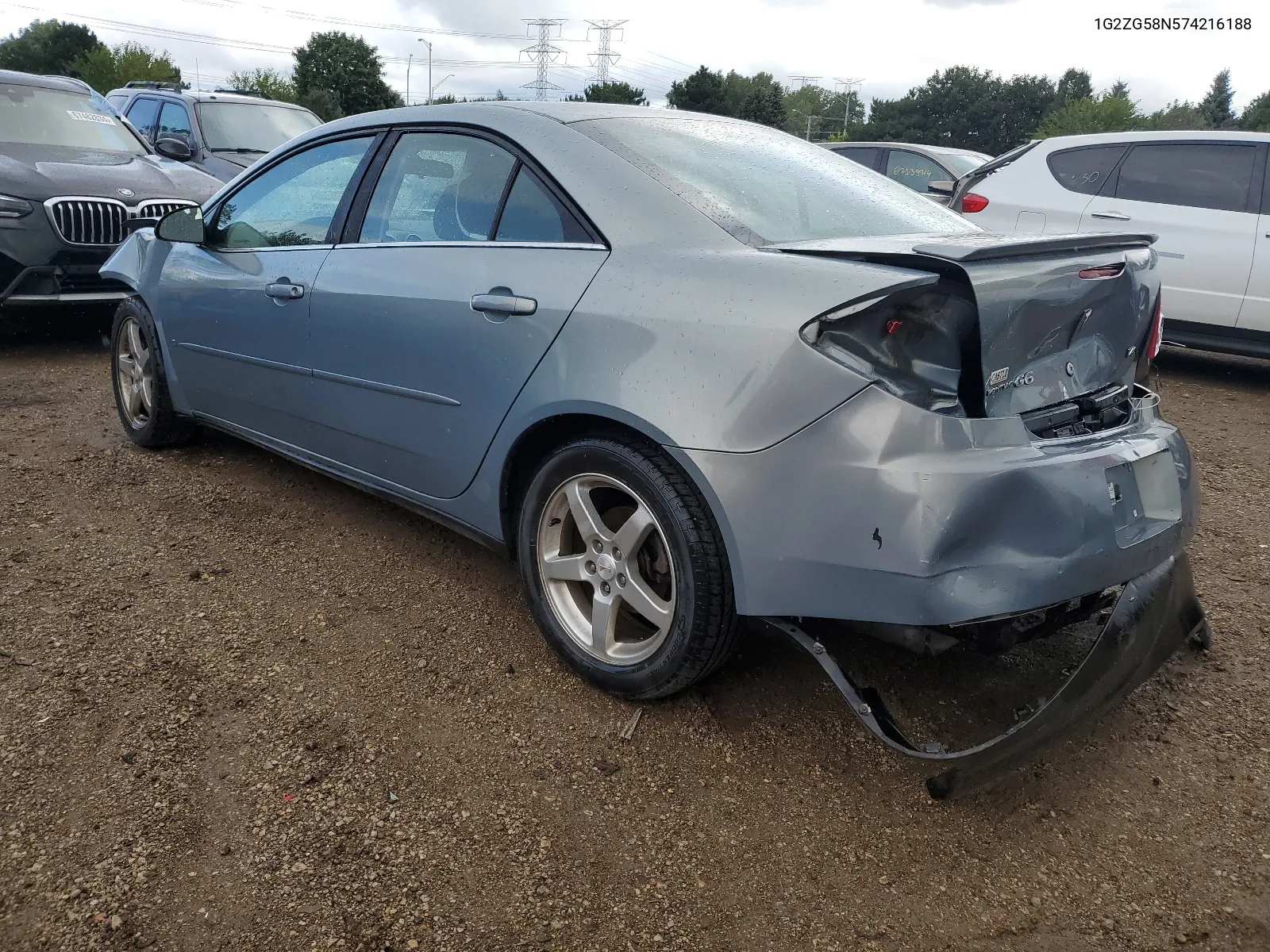 1G2ZG58N574216188 2007 Pontiac G6 Base