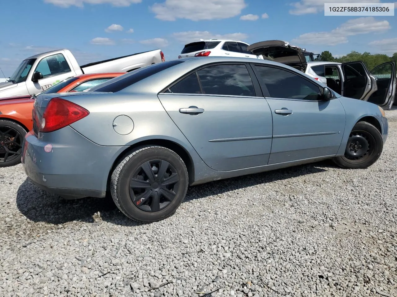 2007 Pontiac G6 Value Leader VIN: 1G2ZF58B374185306 Lot: 67914144