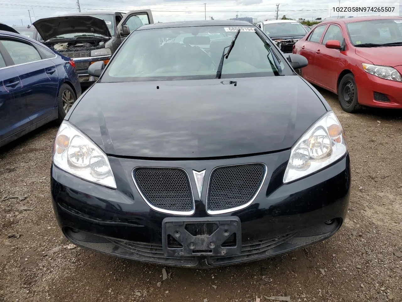 1G2ZG58N974265507 2007 Pontiac G6 Base