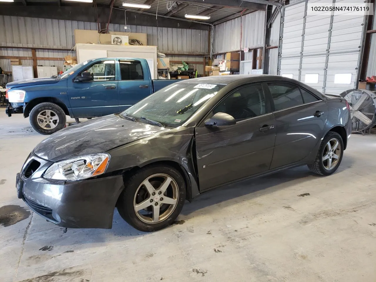 2007 Pontiac G6 Base VIN: 1G2ZG58N474176119 Lot: 68129104