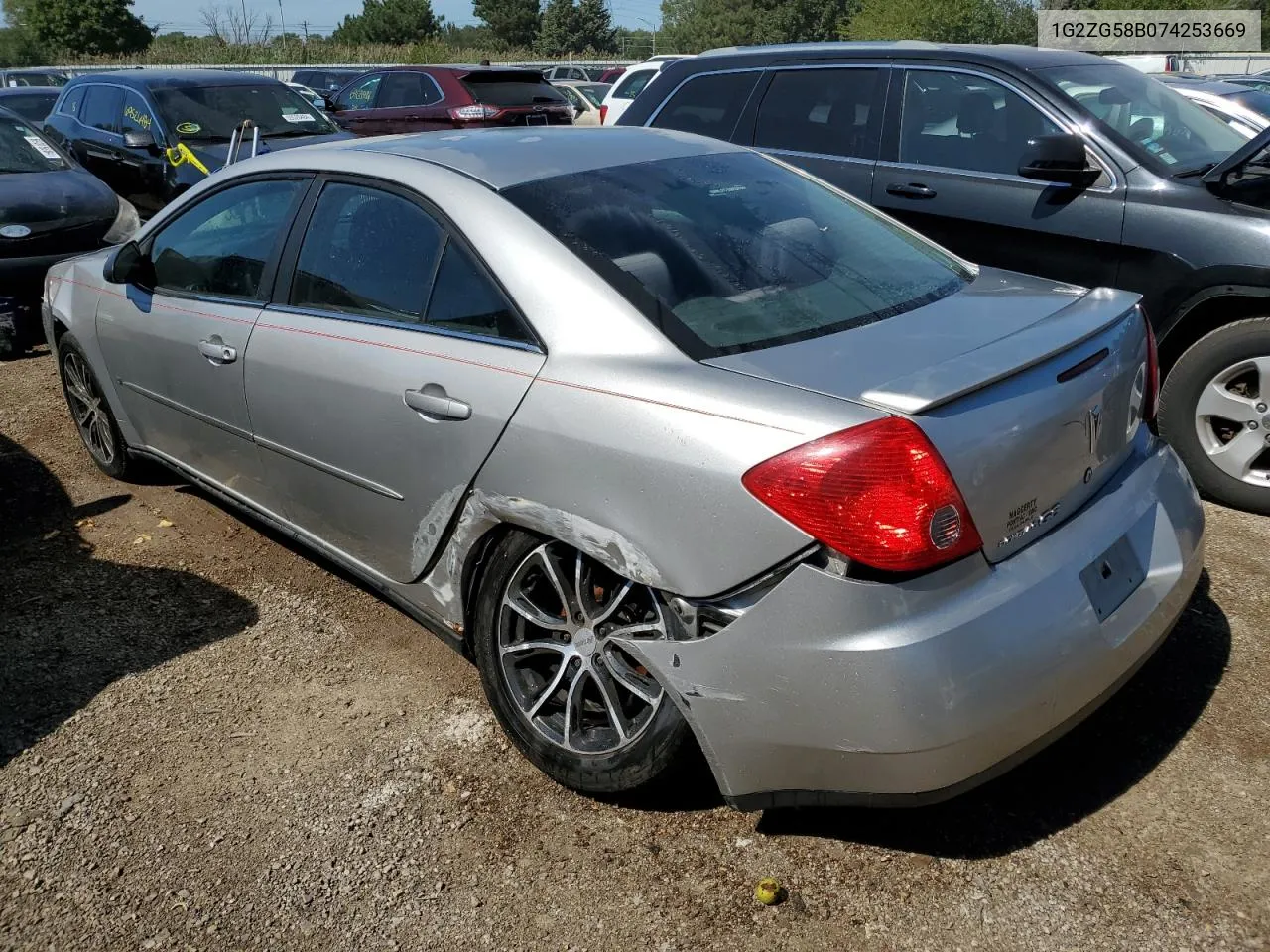 2007 Pontiac G6 Base VIN: 1G2ZG58B074253669 Lot: 69531694