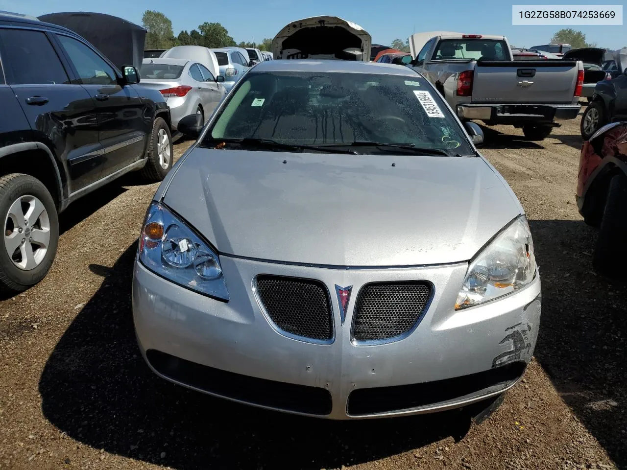 2007 Pontiac G6 Base VIN: 1G2ZG58B074253669 Lot: 69531694