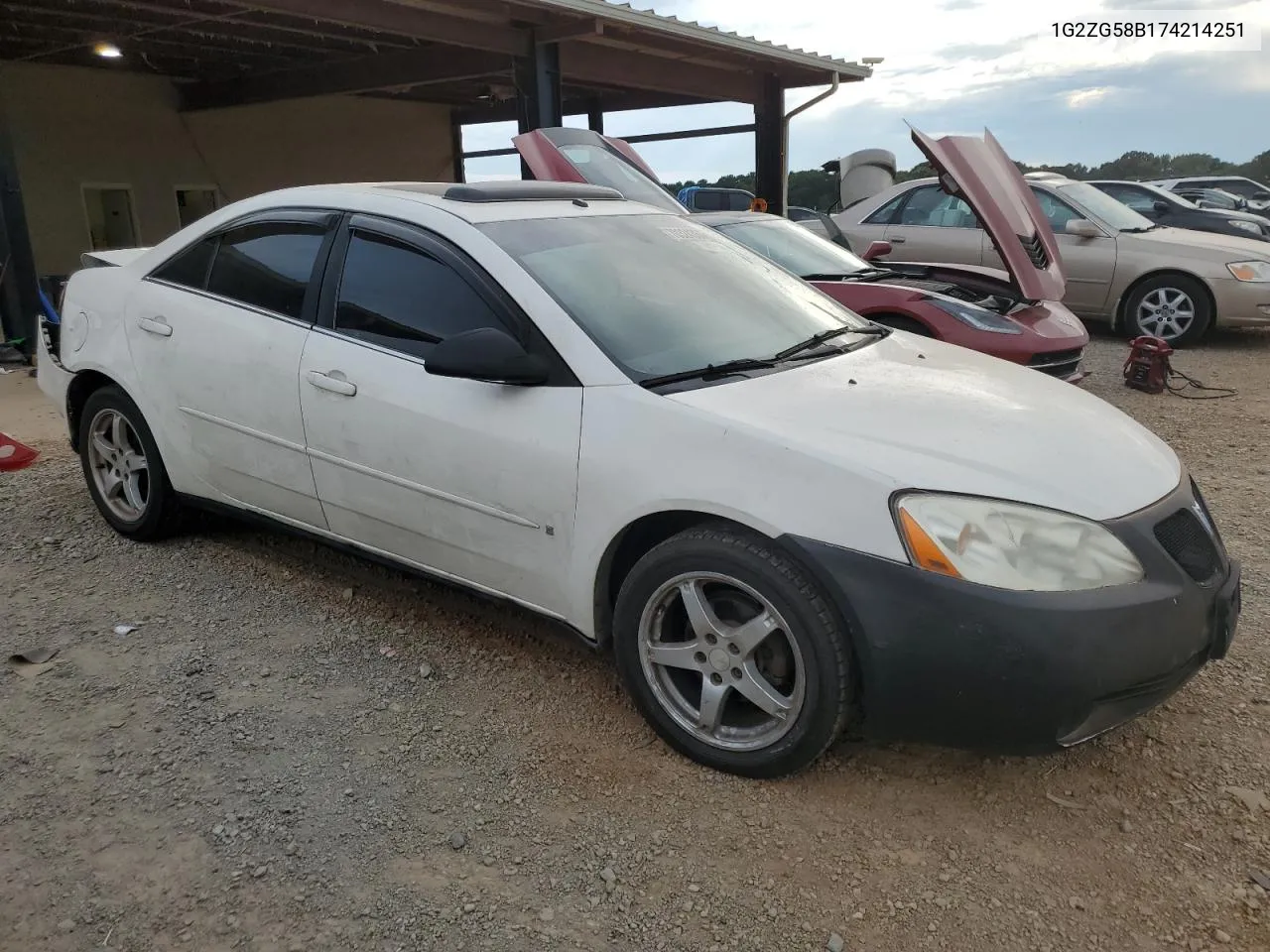 2007 Pontiac G6 Base VIN: 1G2ZG58B174214251 Lot: 70324364