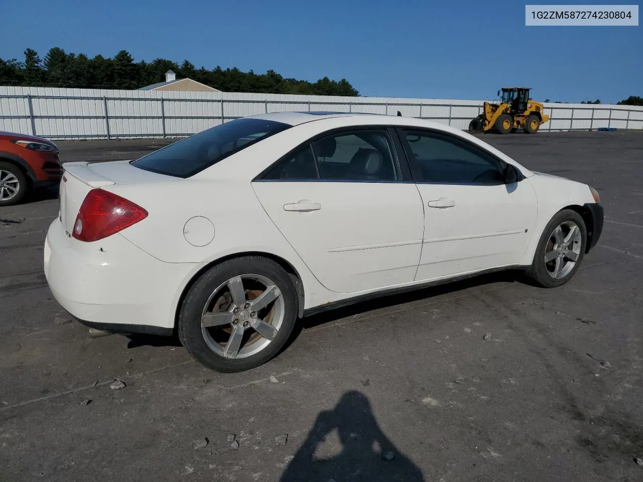 2007 Pontiac G6 Gtp VIN: 1G2ZM587274230804 Lot: 70976974