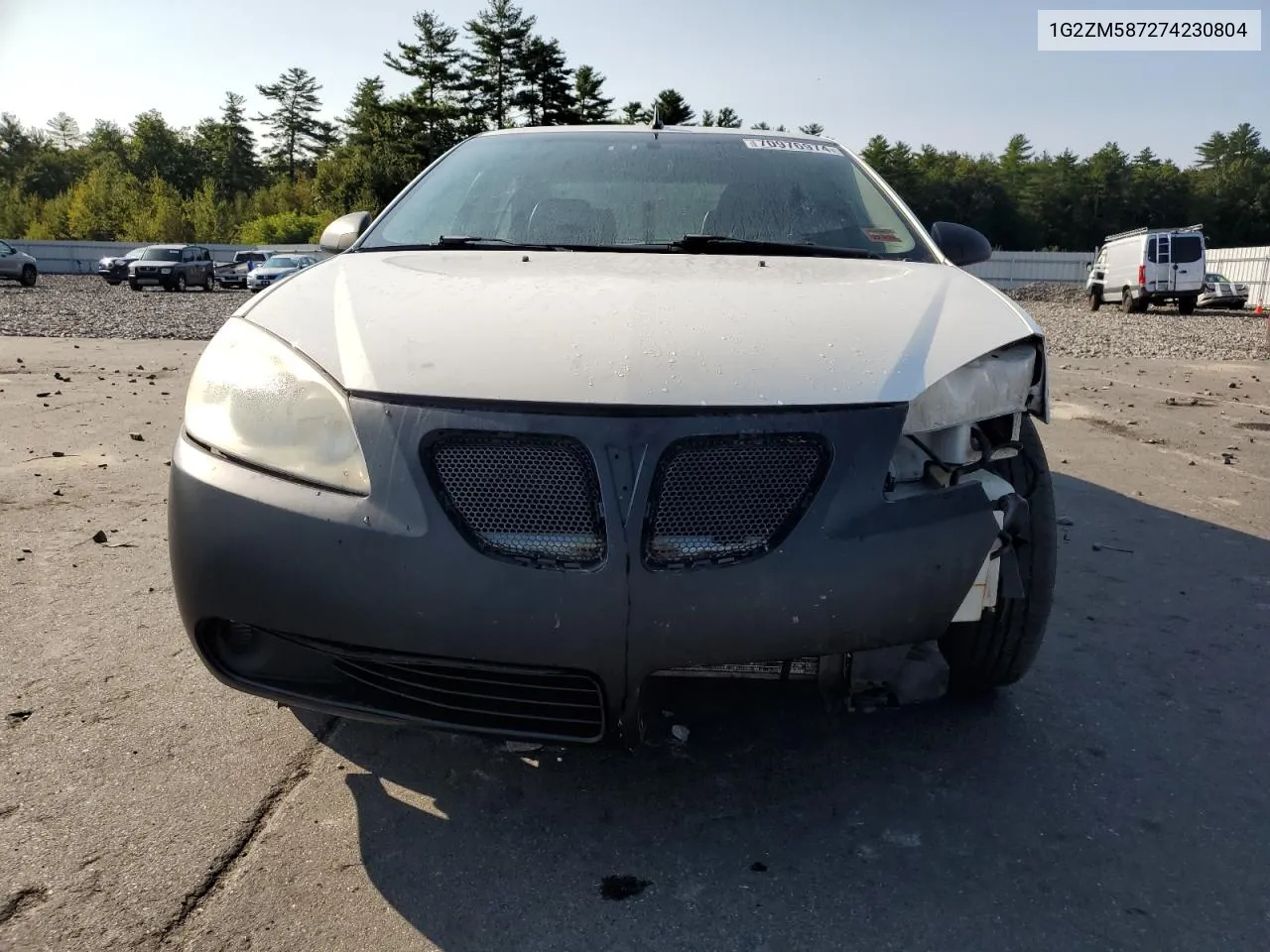 2007 Pontiac G6 Gtp VIN: 1G2ZM587274230804 Lot: 70976974