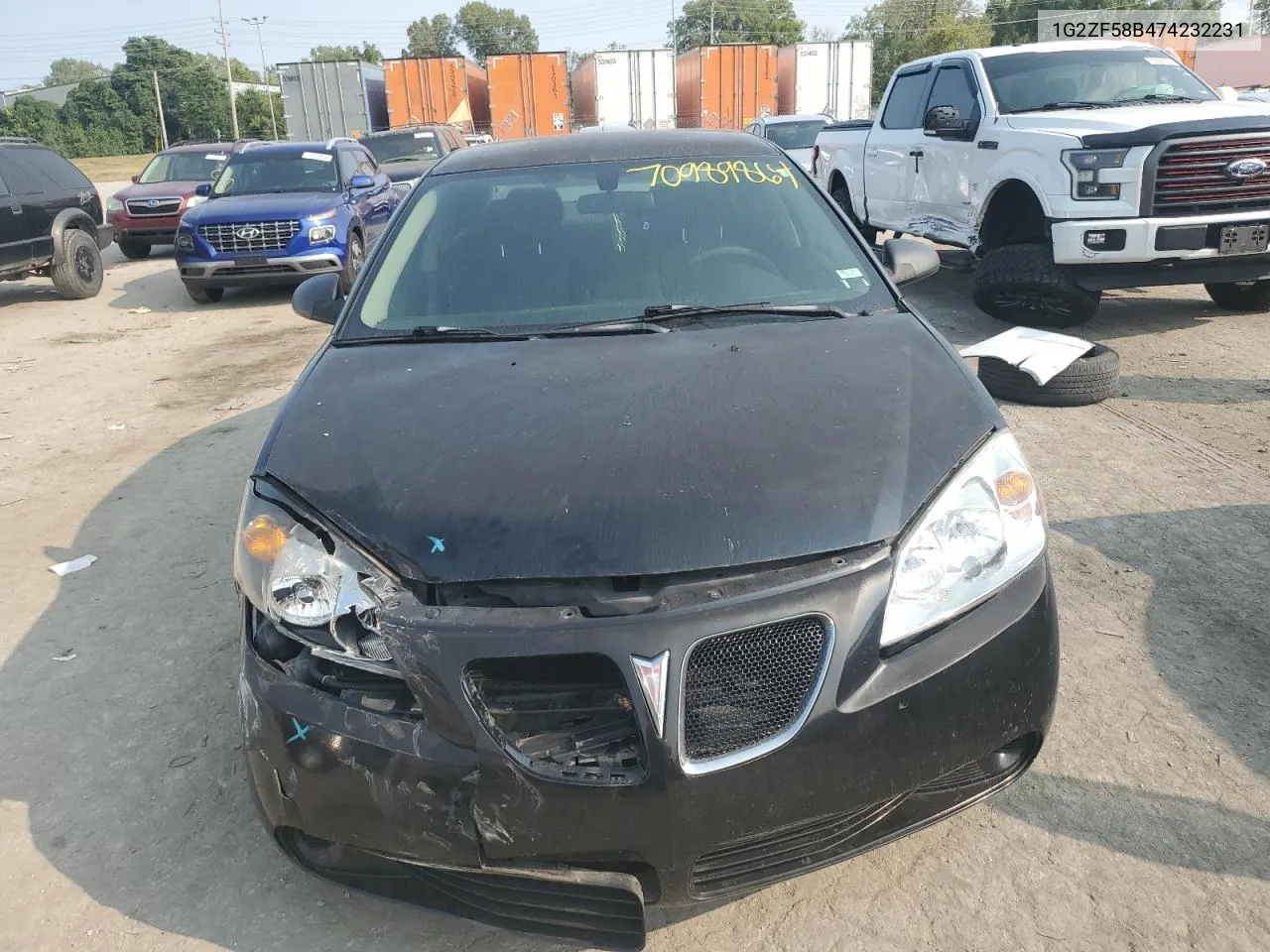 2007 Pontiac G6 Value Leader VIN: 1G2ZF58B474232231 Lot: 70989864