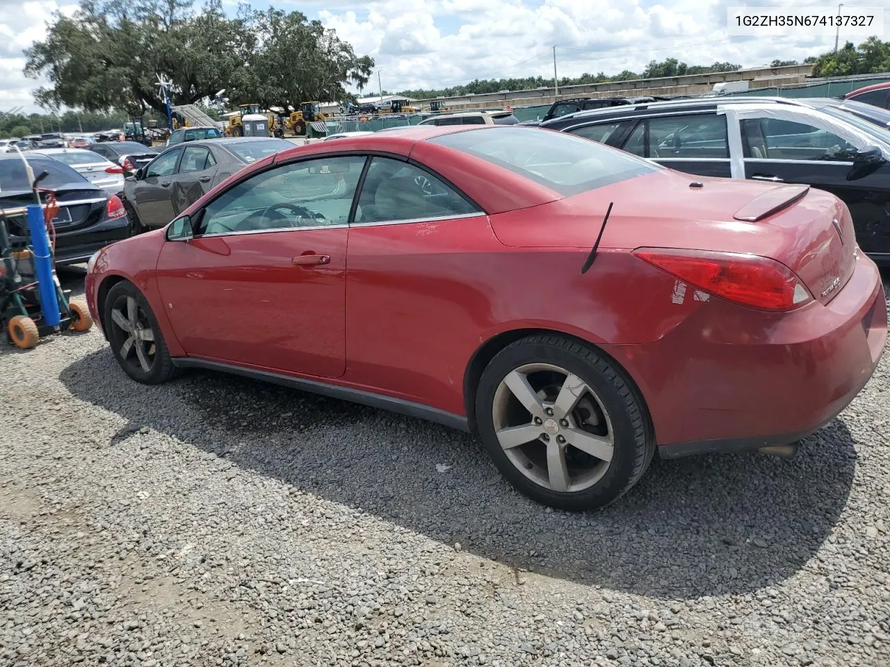 2007 Pontiac G6 Gt VIN: 1G2ZH35N674137327 Lot: 71046534