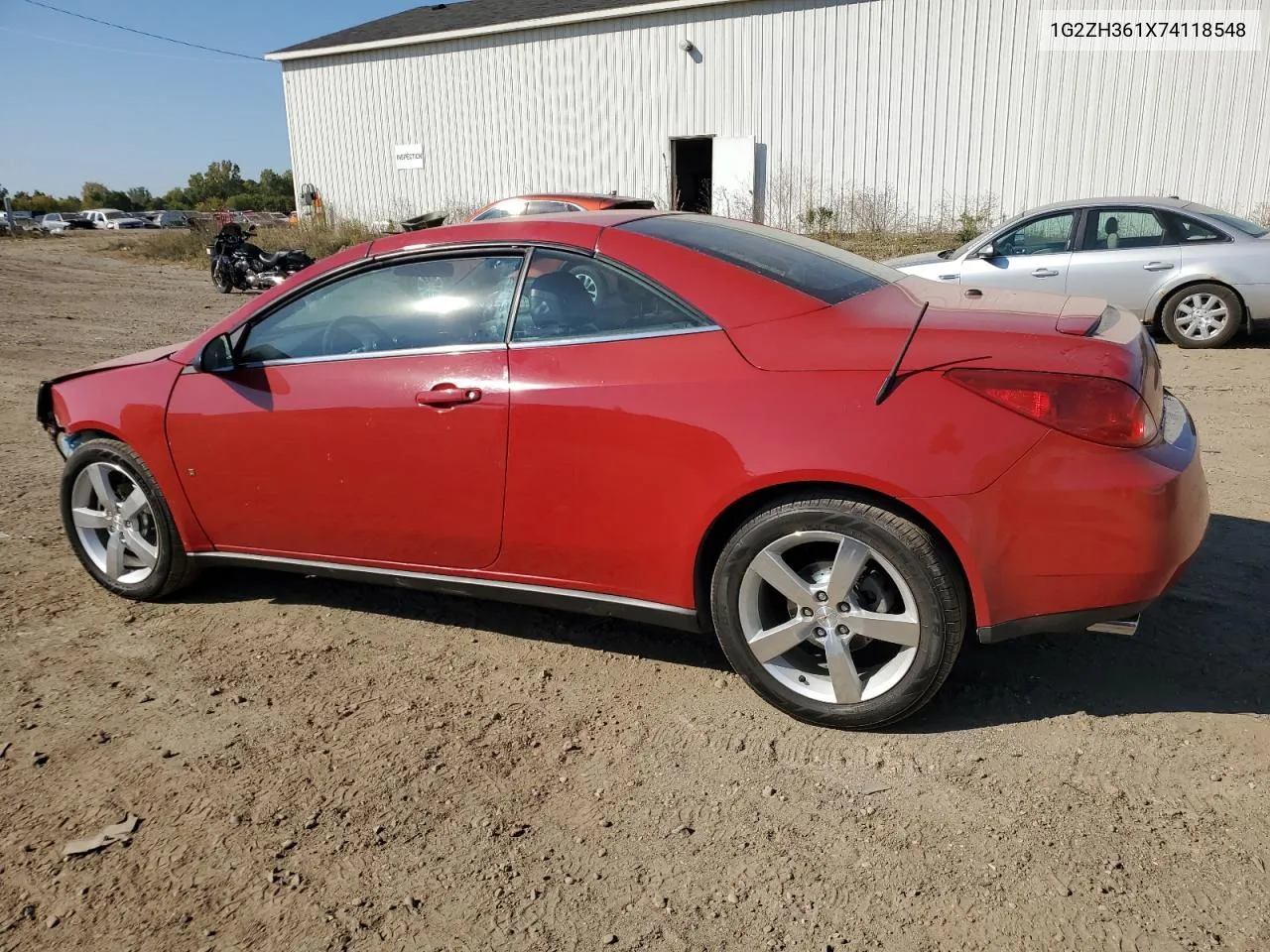 2007 Pontiac G6 Gt VIN: 1G2ZH361X74118548 Lot: 71627914