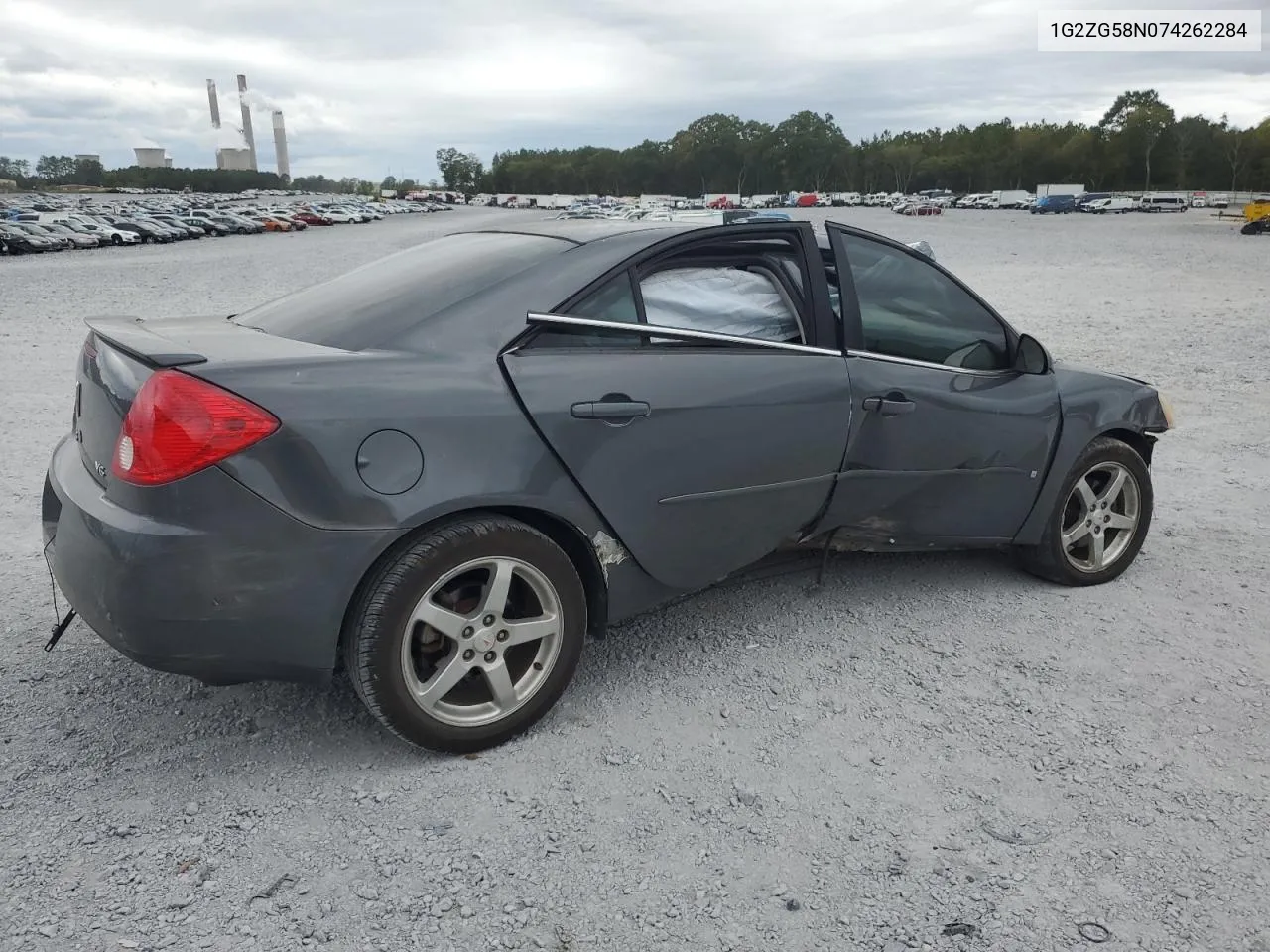 2007 Pontiac G6 Base VIN: 1G2ZG58N074262284 Lot: 71943504