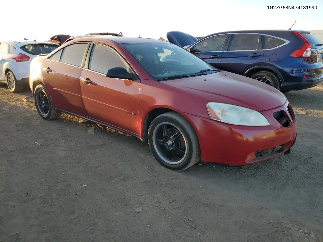 2007 Pontiac G6 Base VIN: 1G2ZG58N474131990 Lot: 71997654