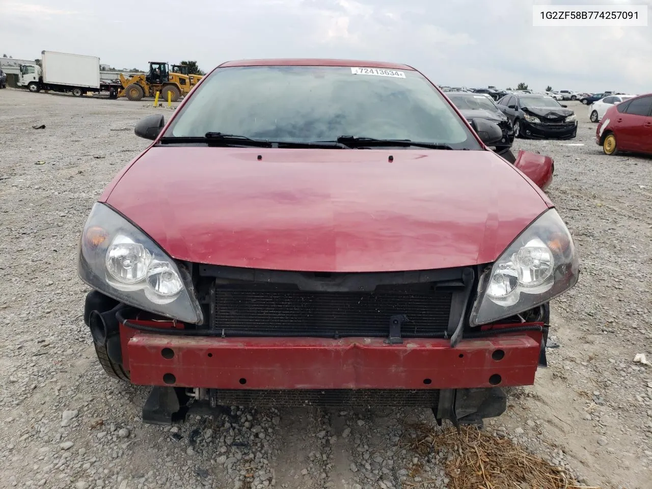 2007 Pontiac G6 Value Leader VIN: 1G2ZF58B774257091 Lot: 72413634