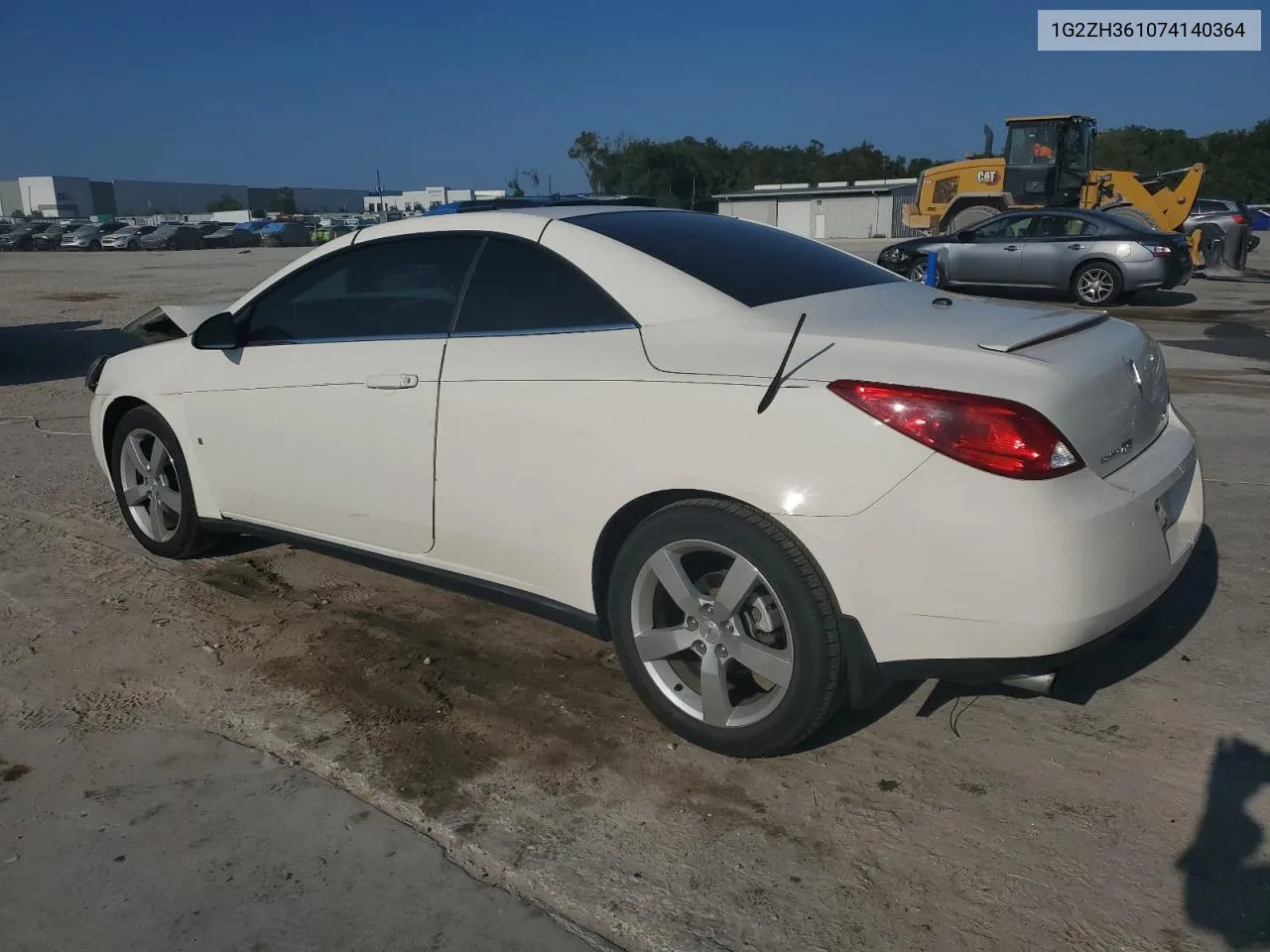 2007 Pontiac G6 Gt VIN: 1G2ZH361074140364 Lot: 72550074