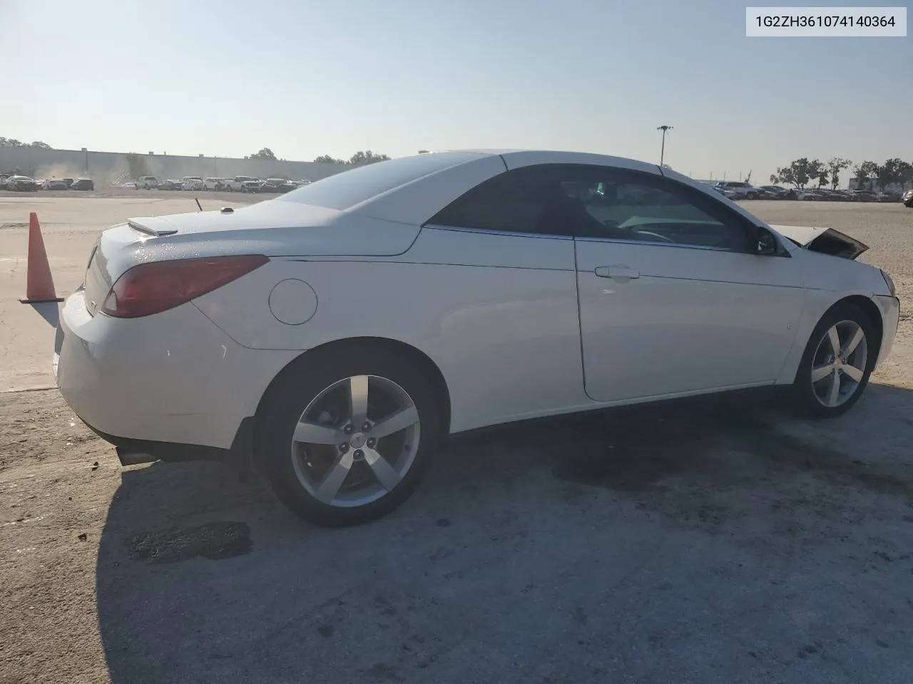 2007 Pontiac G6 Gt VIN: 1G2ZH361074140364 Lot: 72550074