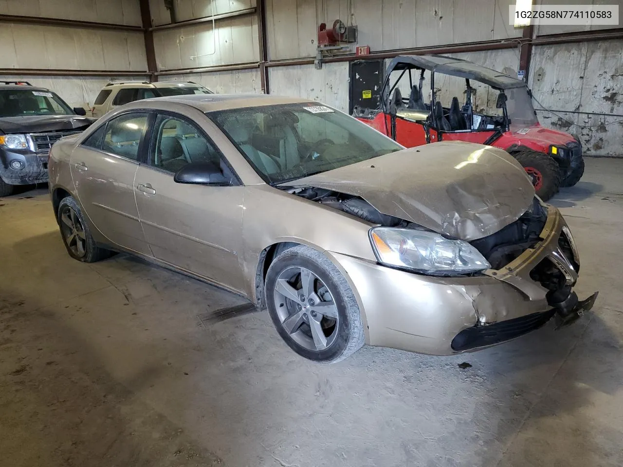 2007 Pontiac G6 Base VIN: 1G2ZG58N774110583 Lot: 72735824