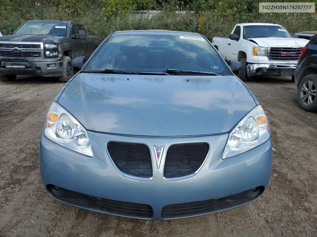 2007 Pontiac G6 Gt VIN: 1G2ZH35N174257777 Lot: 73122394