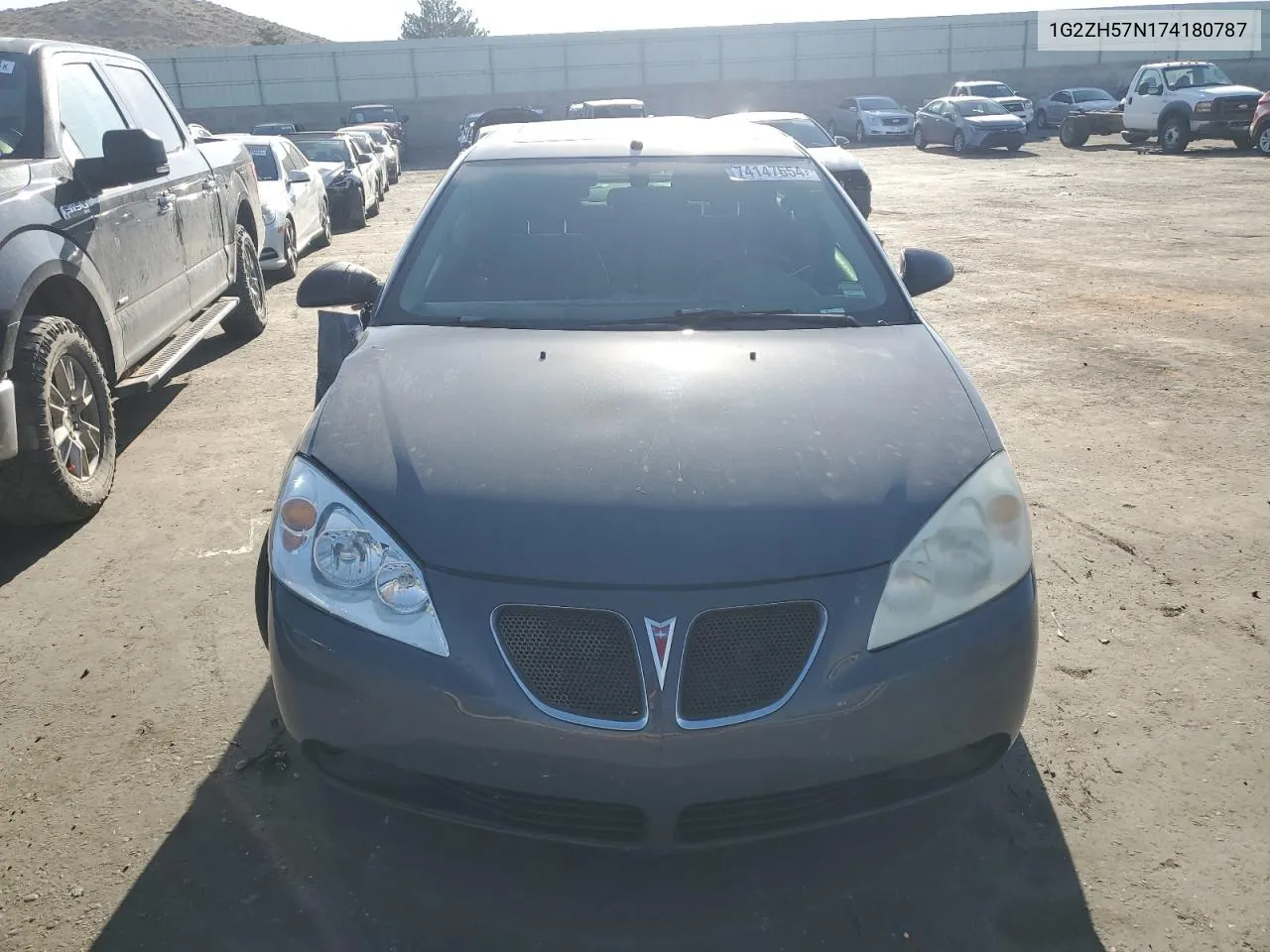 2007 Pontiac G6 Gt VIN: 1G2ZH57N174180787 Lot: 74147654