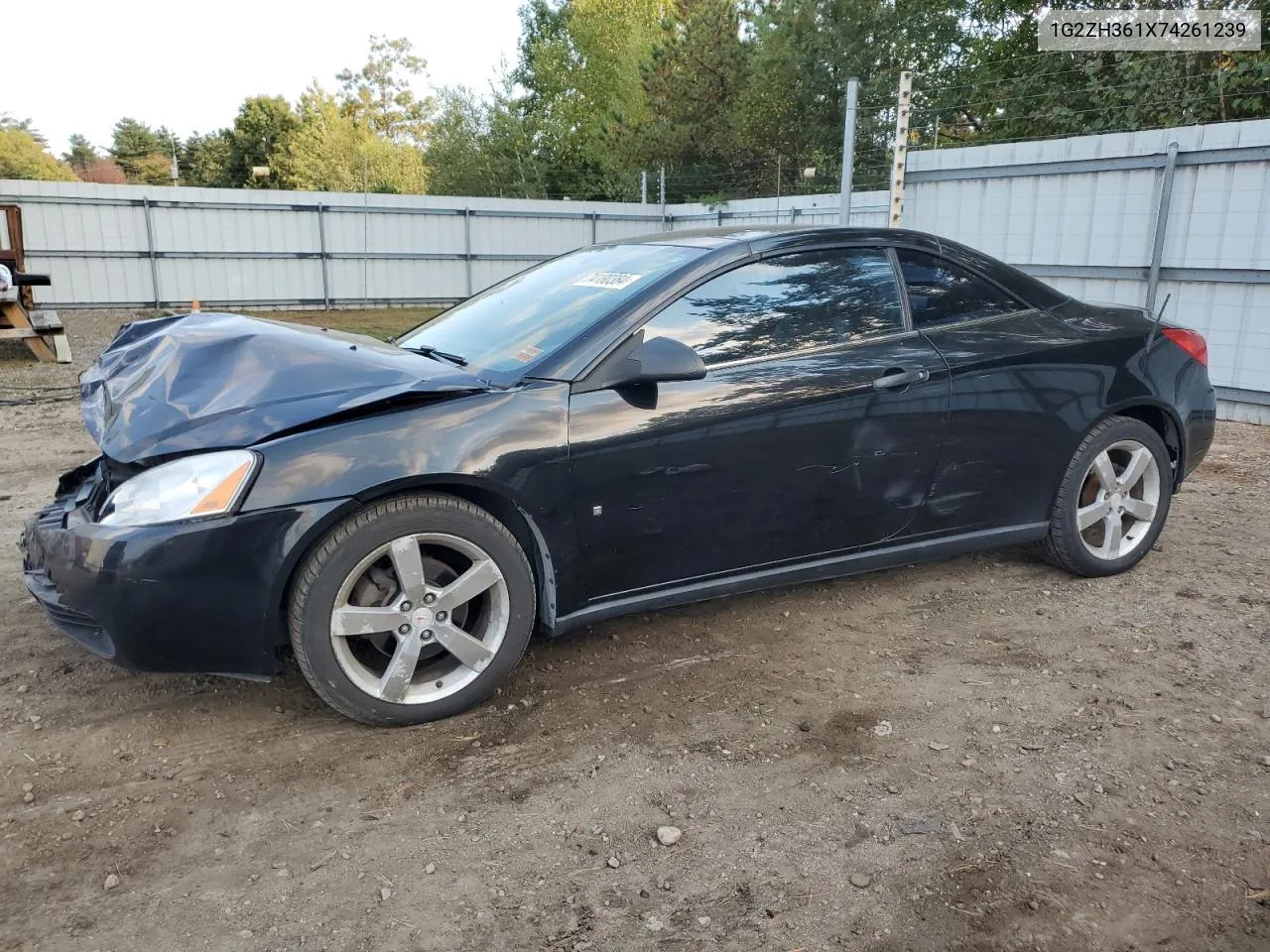 2007 Pontiac G6 Gt VIN: 1G2ZH361X74261239 Lot: 74180384