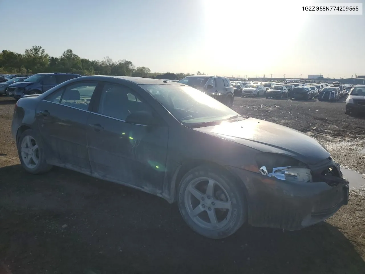 2007 Pontiac G6 Base VIN: 1G2ZG58N774209565 Lot: 74426914