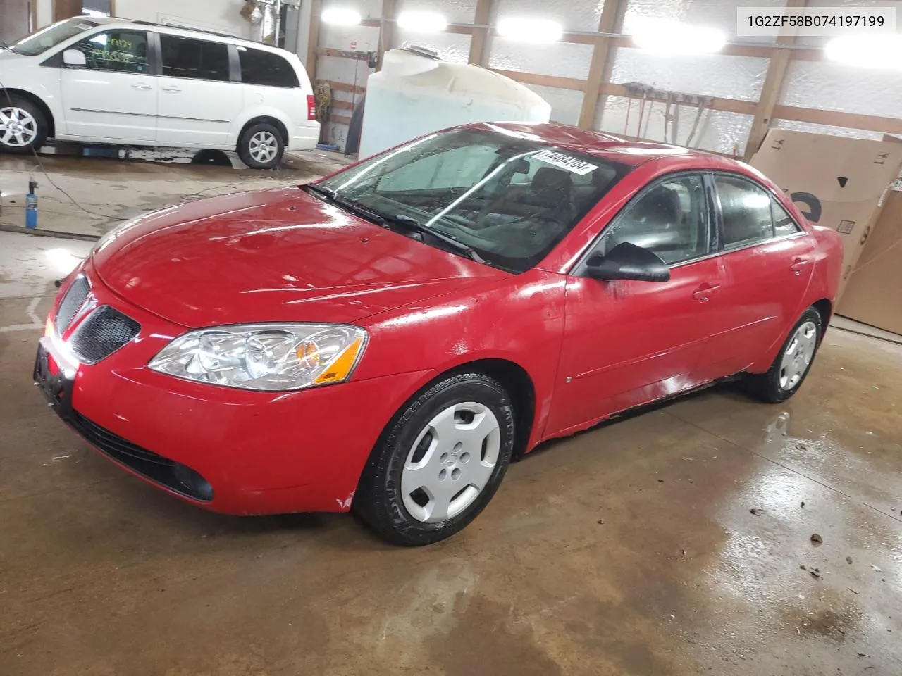 2007 Pontiac G6 Value Leader VIN: 1G2ZF58B074197199 Lot: 74484704