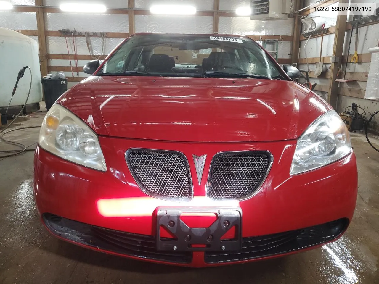 2007 Pontiac G6 Value Leader VIN: 1G2ZF58B074197199 Lot: 74484704