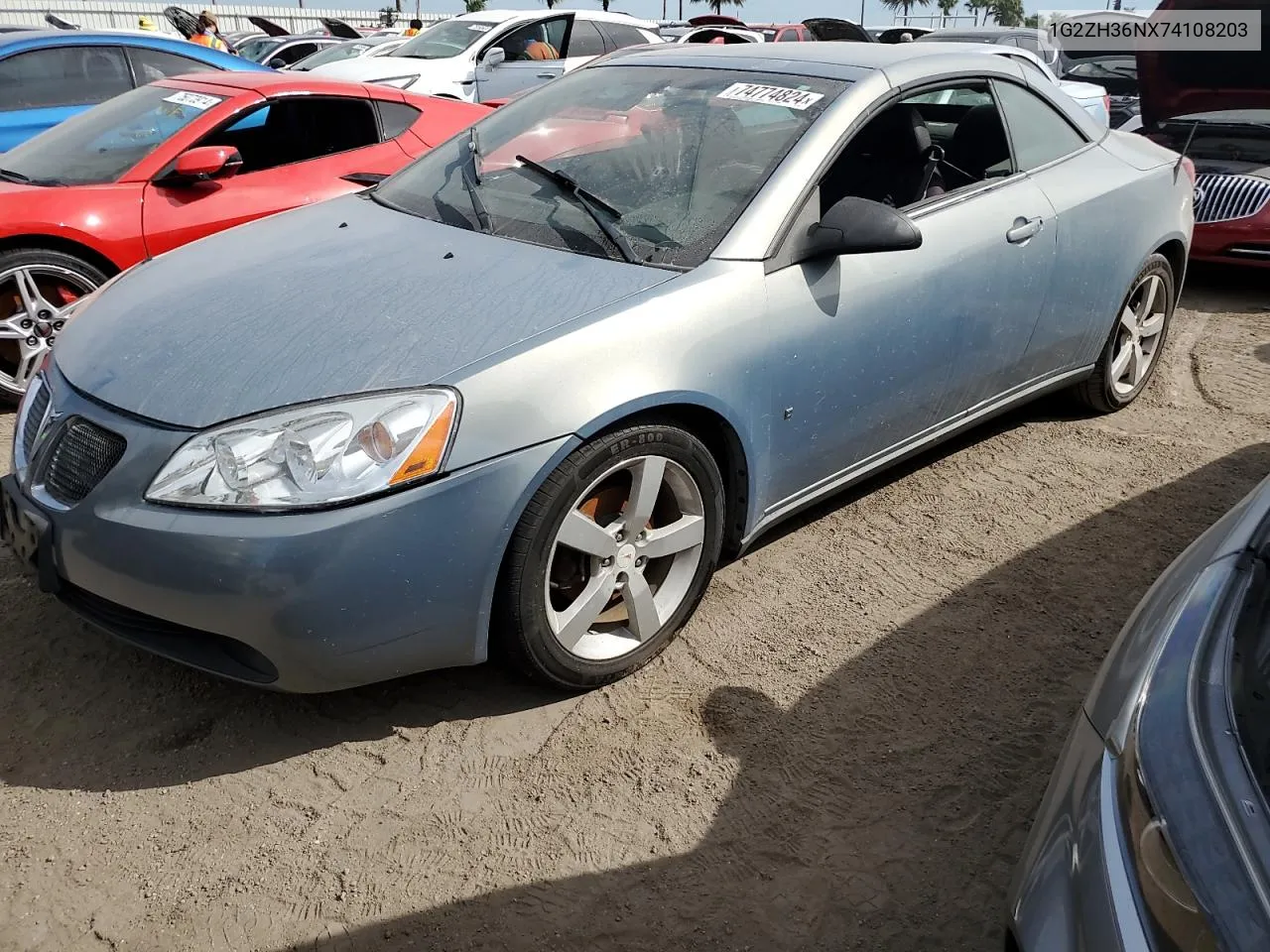 2007 Pontiac G6 Gt VIN: 1G2ZH36NX74108203 Lot: 74774824