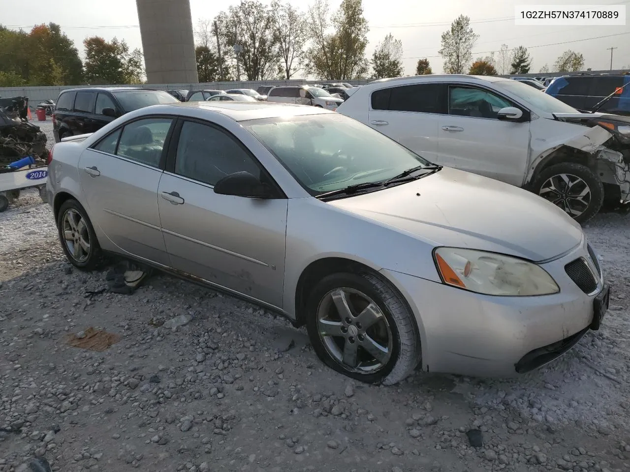 2007 Pontiac G6 Gt VIN: 1G2ZH57N374170889 Lot: 75165584