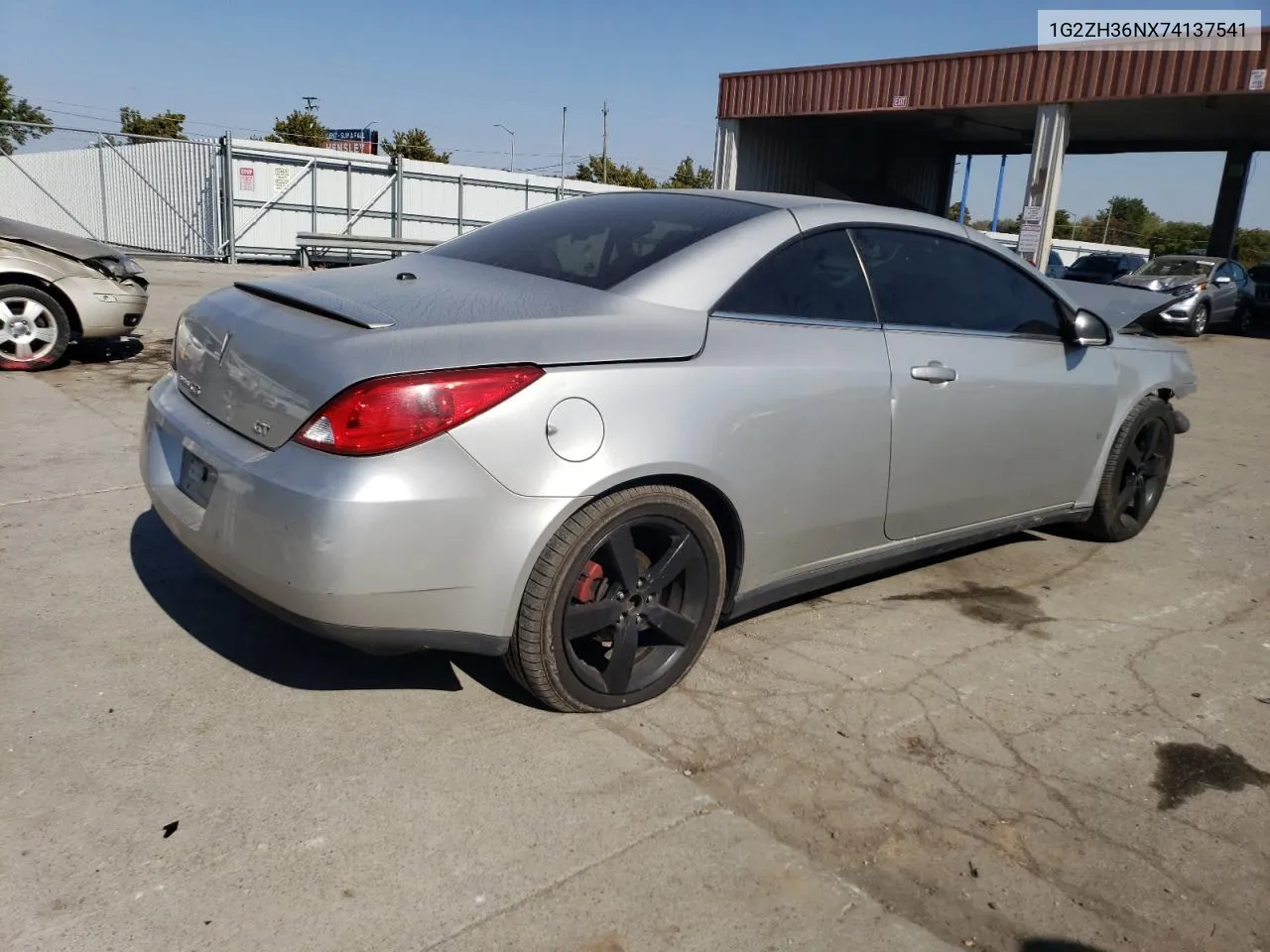 2007 Pontiac G6 Gt VIN: 1G2ZH36NX74137541 Lot: 75263294